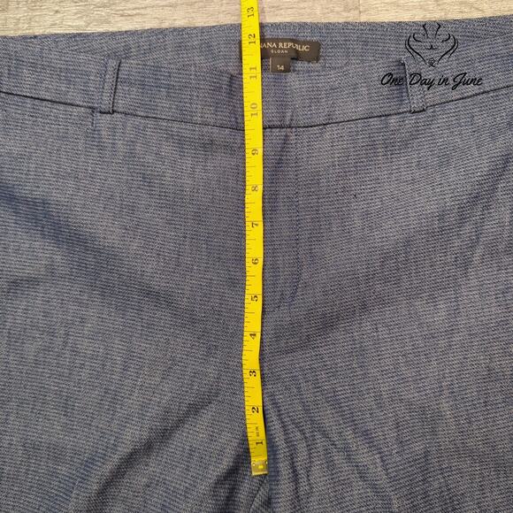 Banana Republic Cropped Flare Pants Size 14 - Picture 4 of 6